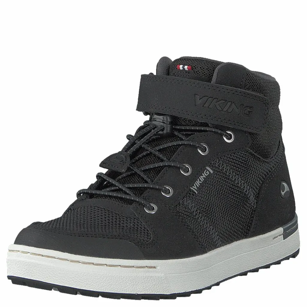 Viking Tonsen Mid Kids Gtx Black/charcoal Grå och Svart Best