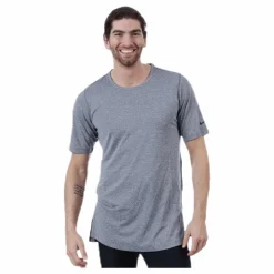 Nike Top SS Fitted Utility Grey Grå Sale