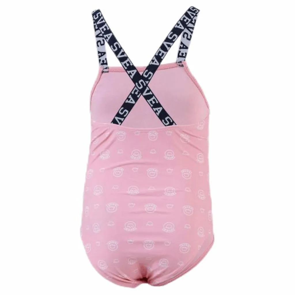 Svea Torekov Junior Swimsuit Pink Rosa New