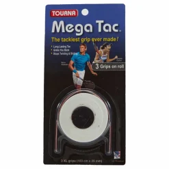 Dunlop Tourna Mega Tac 3-pack White Hot
