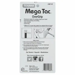 Dunlop Tourna Mega Tac 3-pack White Hot