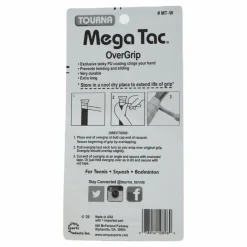 Dunlop Tourna Mega Tac 3-pack White Hot
