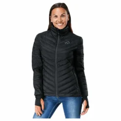 Kari Traa Tove Midlayer Full Zip Black Svart Clearance
