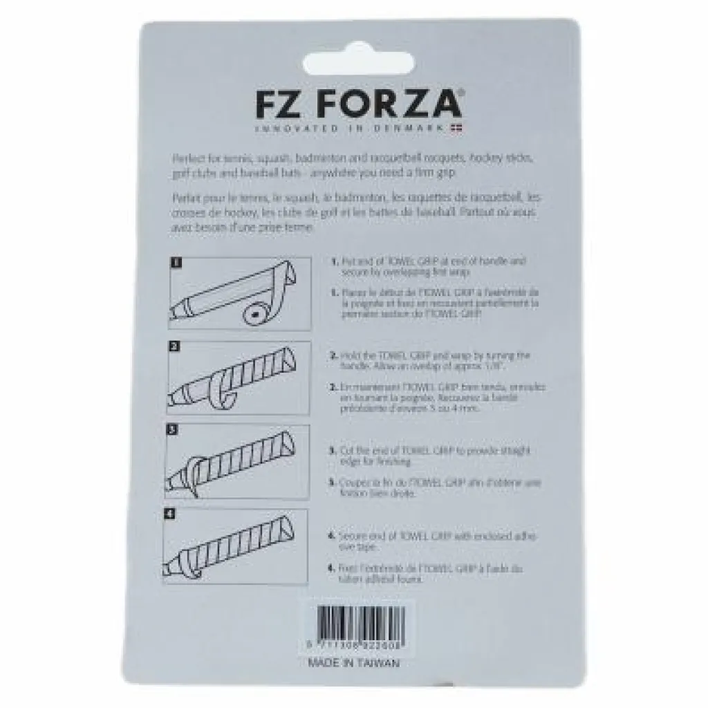 FZ FORZA Towel Grip 2pcs. Card Red Röd Online