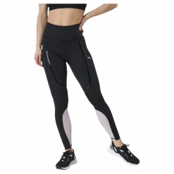 Puma Train Bonded High Waist Full Tight Purple/Black Svart Outlet