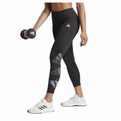 Train Essentials Brand Love 7/8 Leggings Black*adidas New