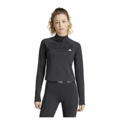 Train Essentials Minimal Branding 1/4-Zip Cover Up Black*adidas Online