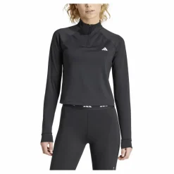 Train Essentials Minimal Branding 1/4-Zip Cover Up Black*adidas Online