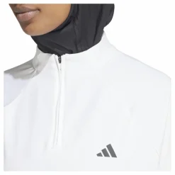 adidas Train Essentials Minimal Branding 1/4-Zip Cover Up White Vit Clearance