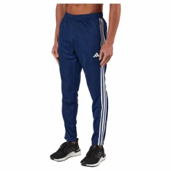 adidas Train Essentials 3-Stripes Training Joggers Dark Blue / White Blå Clearance