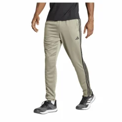 Train Essentials 3-Stripes Training Joggers Silver Pebble / Black*adidas