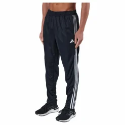 adidas Train Essentials 3-Stripes Training Joggers Black / White Svart New