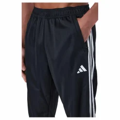 adidas Train Essentials 3-Stripes Training Joggers Black / White Svart New