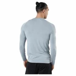 Puma Train Formknit Seamless Ls Tee Medium Gray Heather Blå Outlet