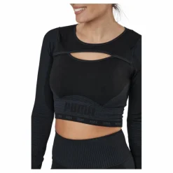 Train Formknit Seamless Long S Black-asphalt*Puma Outlet