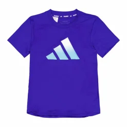 adidas Train Icons AEROREADY Logo T-Shirt Lucblu/White/Preblu Lila New