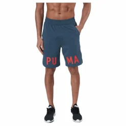Puma Train Logo 9" Short Dark Slate Blå