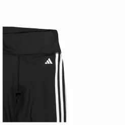 adidas Training Essentials 3-Stripes High-Waisted Short Leggings Black Svart Hot
