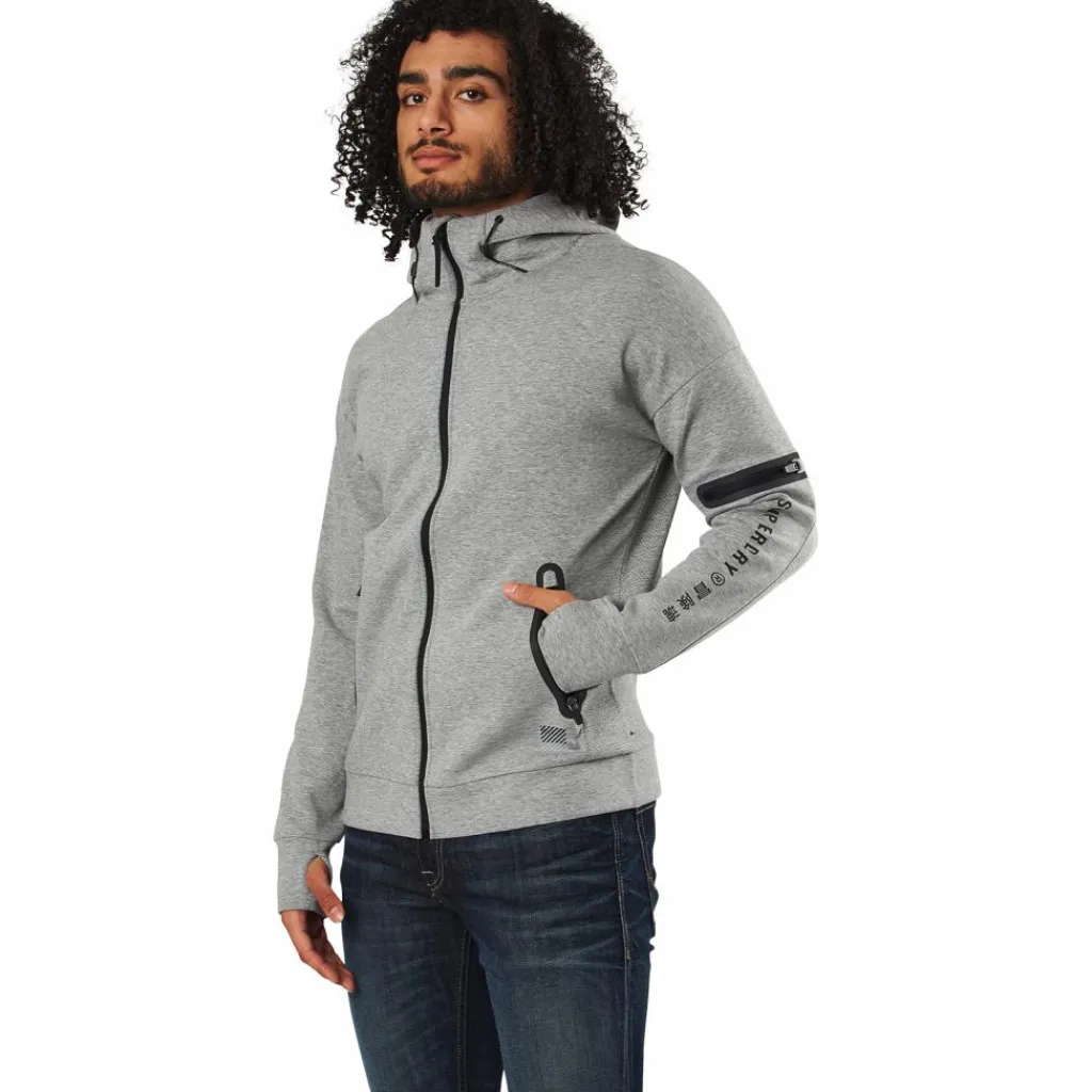 Training Gymtech Ziphood Grey Marl*Superdry Hot