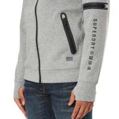 Training Gymtech Ziphood Grey Marl*Superdry Hot
