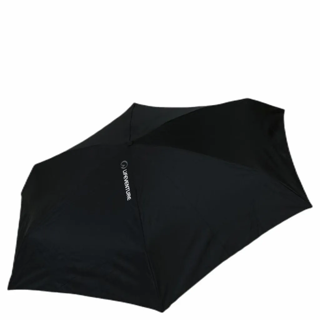 Lifeventure Trek Umbrella - Small Black Svart Clearance