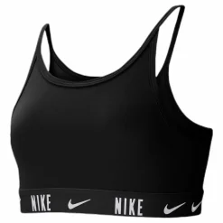 Trophy Big Kids' (Girls') Sports Bra BLACK/BLACK/WHITE*Nike Best
