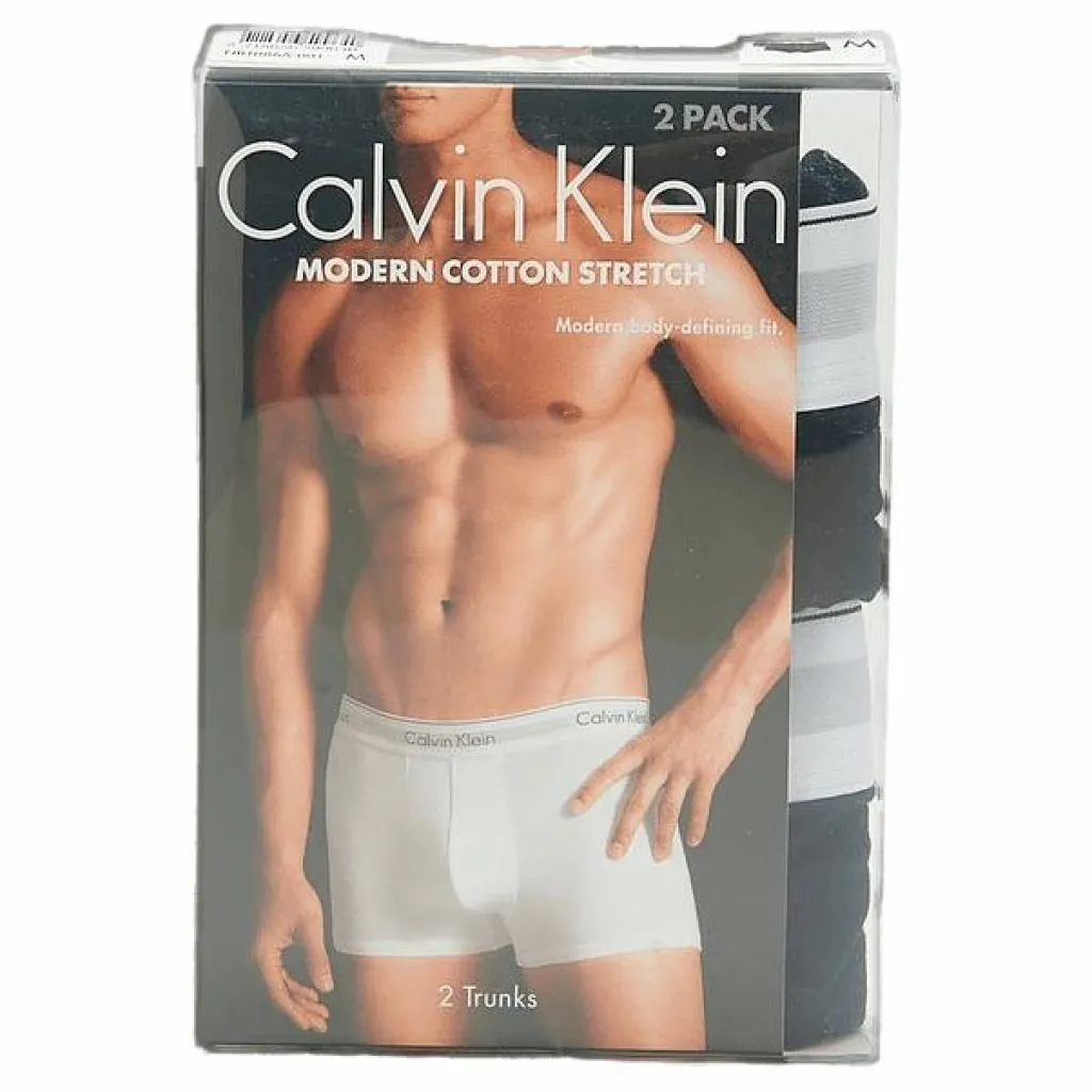Calvin Klein Trunk 2-Pack Svart Hot