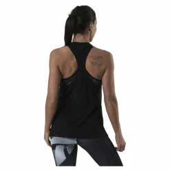 Reebok Ts Burnout Tank Black Svart Outlet