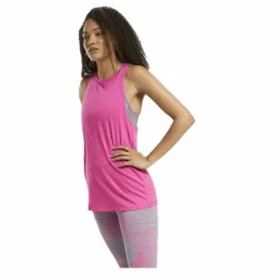 Reebok TS Burnout Tank Pink Lila Clearance