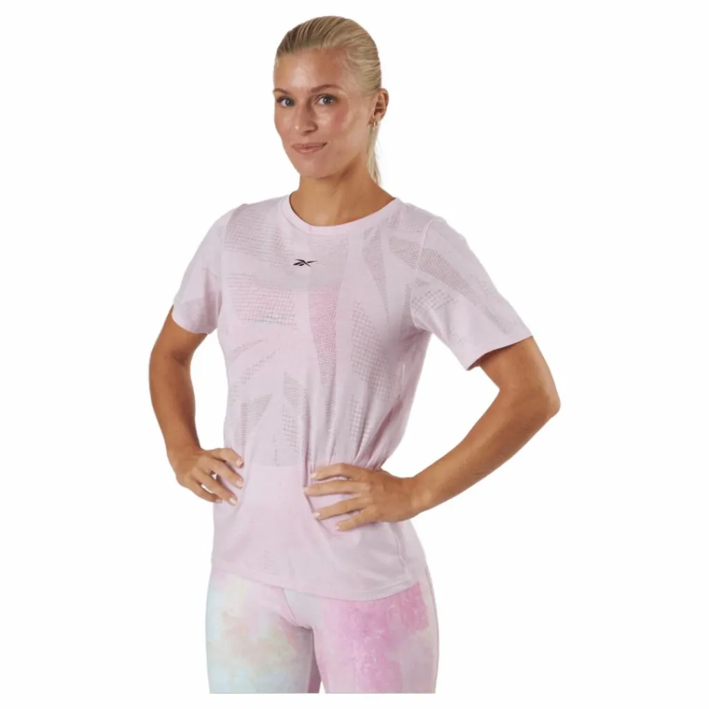 Reebok Ts Burnout Tee Frober Rosa Best
