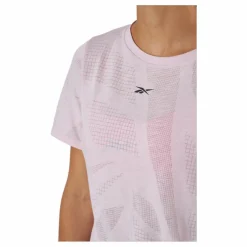 Reebok Ts Burnout Tee Frober Rosa Best