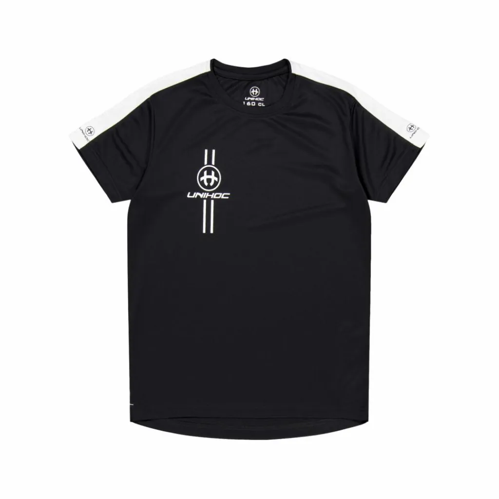 T-shirt Arrow Black/white Black/white*Unihoc Sale