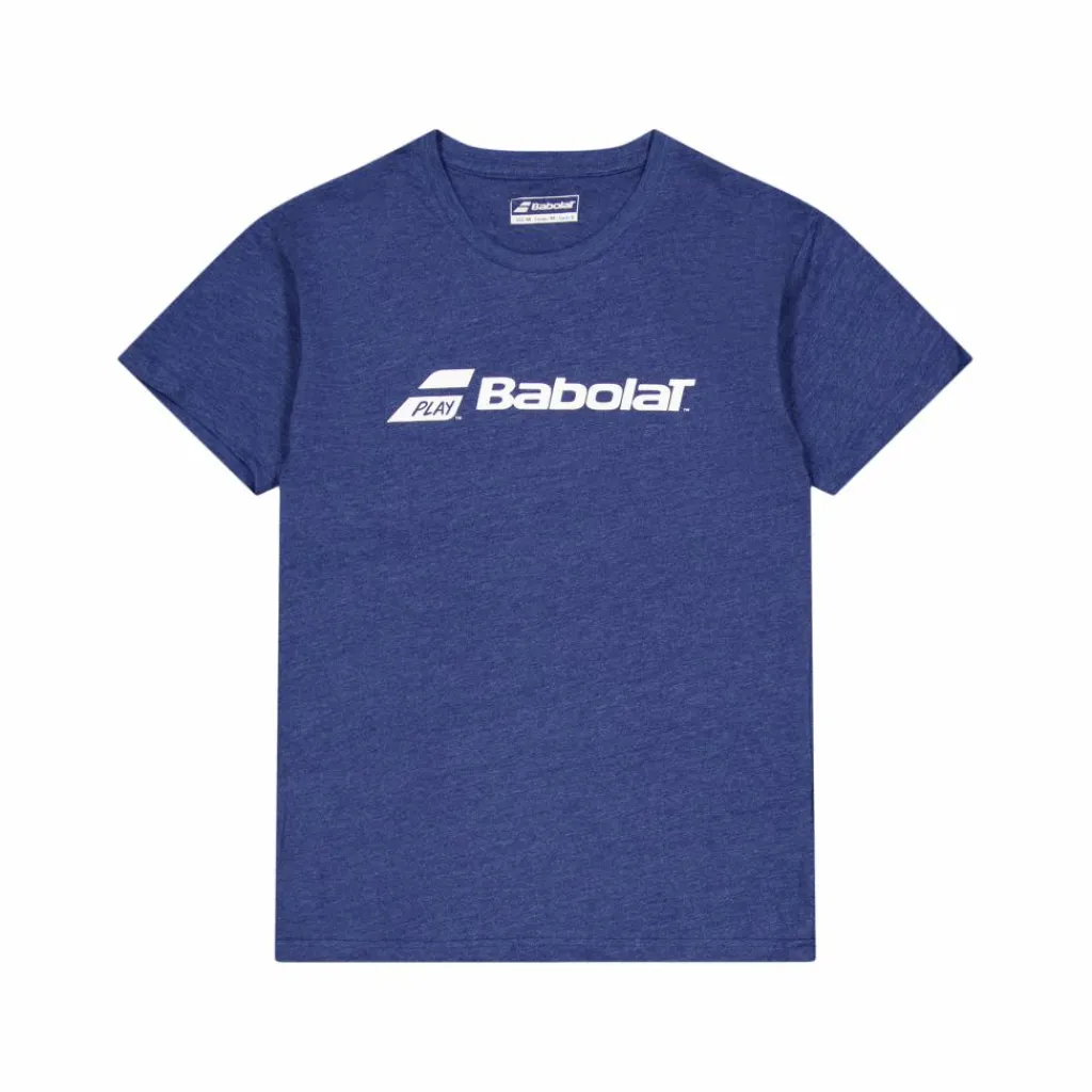 Babolat T-shirt Exercise Est Blue Blå Best