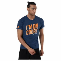 T-Shirt Message blue*Babolat