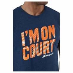 T-Shirt  Message blue*Babolat