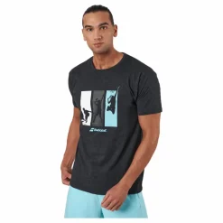 T-shirt Padel Cotton Black*Babolat