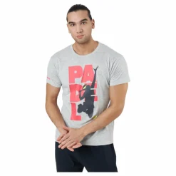 T-shirt Padel Cotton Grey*Babolat Best