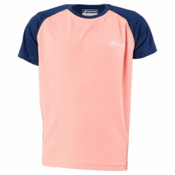 T-shirt Play Crew Fluo Red*Babolat Discount