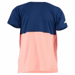 T-shirt Play Crew Fluo Red*Babolat Discount
