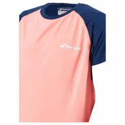 T-shirt Play Crew Fluo Red*Babolat Discount