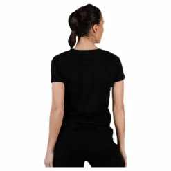Kappa T-Shirt S/S, Logo Momba Black Svart Discount
