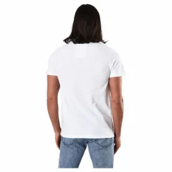 T-shirt Stockholm Recycle Moun White*Dedicated Clearance