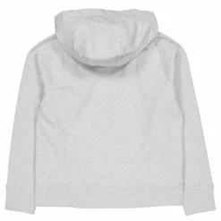 Two Tone Logo Drawcord Zip Hoo Pearl Grey Heather*DKNY Sport Sale