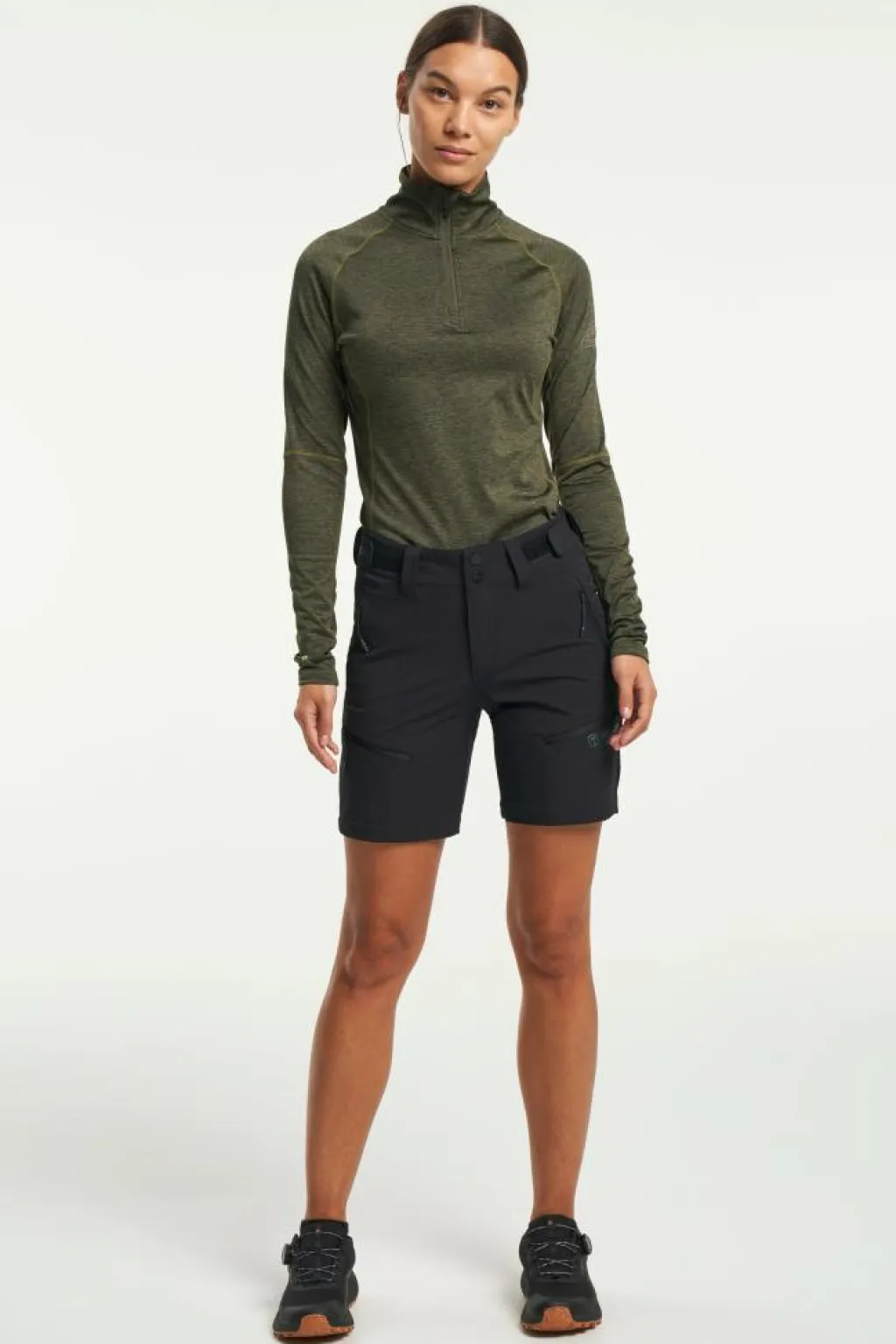 Tenson Txlite Flex Shorts W Black Svart Best