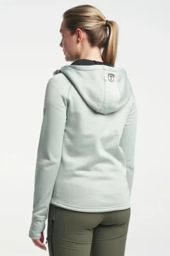 Txlite Hoodie Zip W Eucalyptus*Tenson Best