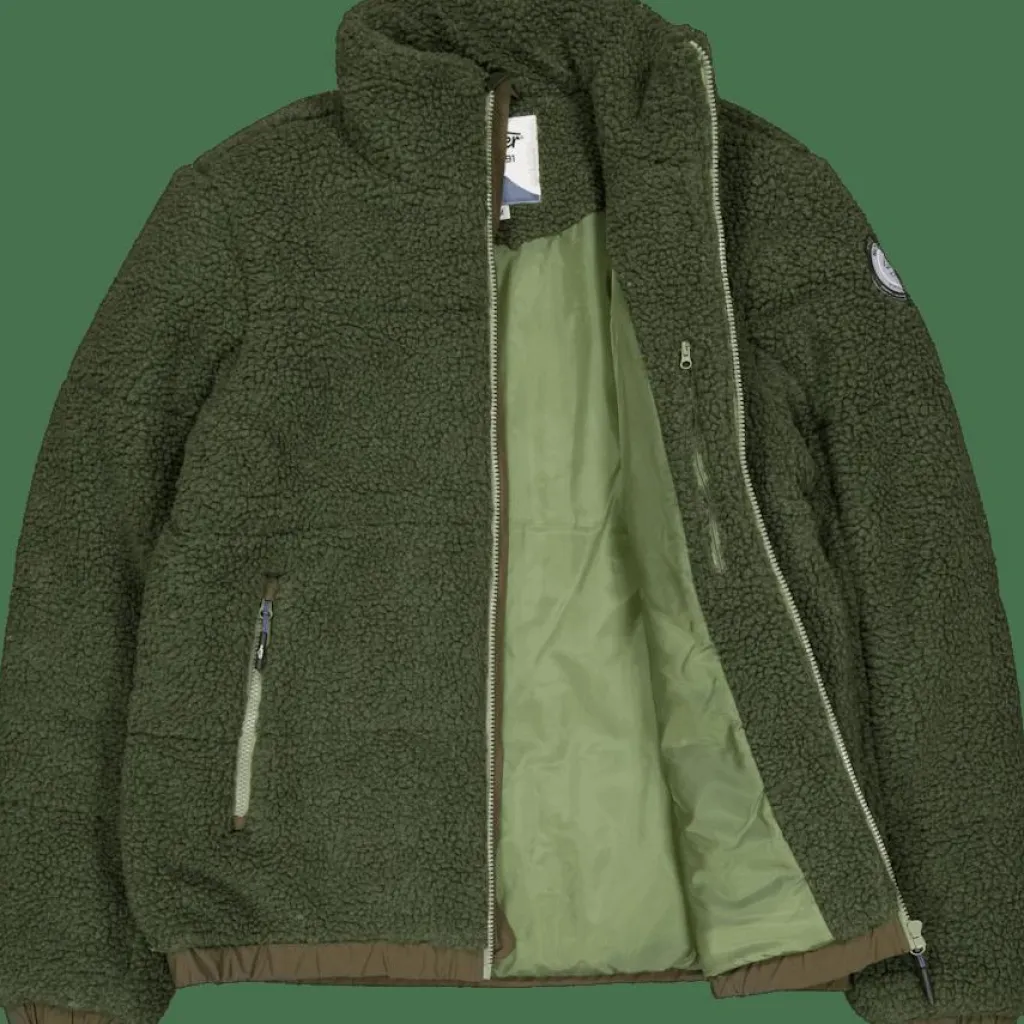 Tuxer Tyler Jacket Geo Green Hot