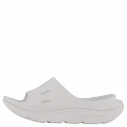 Hoka U Ora Recovery Slide 3 White / White Vit Sale