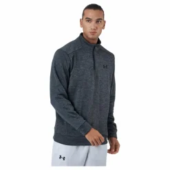 Ua Armour Fleece 1/4 Zip Pitch Gray*Under Armour Hot