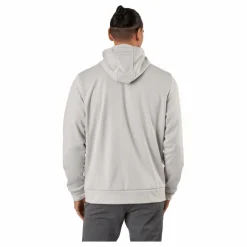 Under Armour Ua Armour Fleece Fz Hoodie Ghost Gray Grå