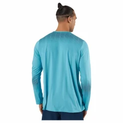 Ua Armourprint Ls Glacier Blue*Under Armour Discount